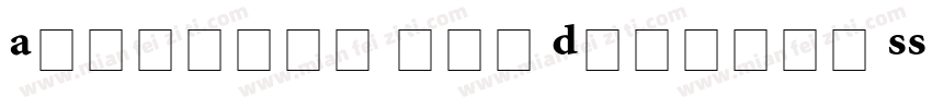Atlantix Pro Display SSi Display Regular字体转换